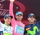 Nibali gana su 4ª grande con Chaves y Valverde en el podio