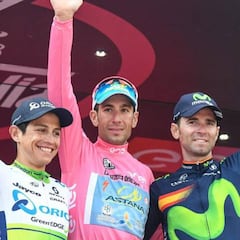 Nibali gana su 4ª grande con Chaves y Valverde en el podio