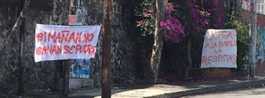 Aparecen mantas con amenazas en entrenamiento del Necaxa