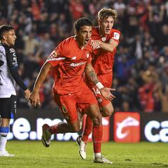 Querétaro y Toluca igualan a dos en el Corregidora