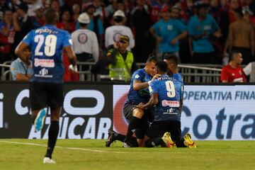 Independiente Medellín y Deportivo Pereira disputaron el primer partido de la final de la Liga BetPlay en el Atanasio Girardot.