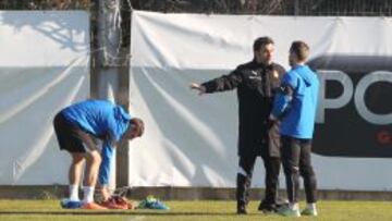 Sergio apuesta por la cantera para el partido de Copa