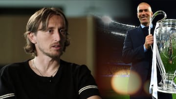 Modric desvela lo que hizo Zidane antes de la final de Kiev