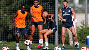 PRETEMPORADA ENTRENAMIENTO REAL MADRID 
 VINICIUS  THEO HERNANDEZ DANI CEBALLOS GARETH BALE 