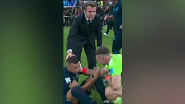 ¿Qué tal?: ‘Dibu’ Martínez consoló a Mbappé, pero... ¡después se burló de él!