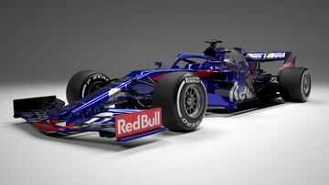 Así es el STR14 de Toro Rosso para la temporada 2019