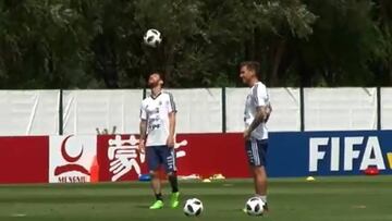 Así fue el distendido día después del cara a cara en Argentina