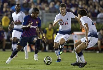 Barcelona 2-2 Tottenham (5-3 on penalties): in pictures