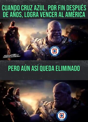 Los memes de Cruz Azul y América en la liguilla