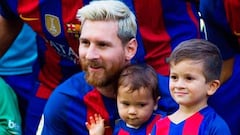 Messi and his kids wow millions with ronda skills