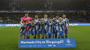 Partido Deportivo de La Coruña - Castellón once