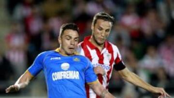 Colunga, cuatro semanas de baja por una rotura muscular