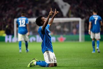 0-1. Juan Cuadrado celebró el primer gol.