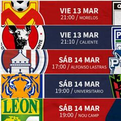 Fechas y horarios de la Jornada 10 de la Liga MX