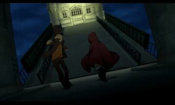 Captura de pantalla - El Profesor Layton vs. Phoenix Wright: Ace Attorney (3DS)