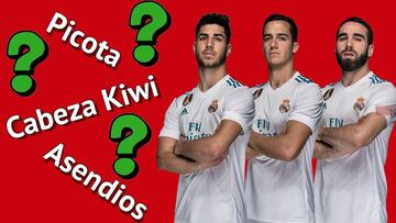 De 'Picota' a 'Cabeza Kiwi': los apodos de los jugadores del Madrid