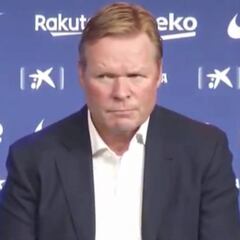 La reacción de Koeman cuando le recuerdan aquello que un día dijo y hoy le podría traer problemas...