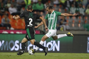 Atlético Nacional y Deportivo Cali se enfrentaron en partido aplazado por la séptima fecha de la Liga Águila I - 2019 en el Atanasio Girardot