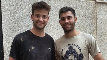 Iborra y Hugo Duro se lanzan a la calle para ayudar a los afectados por la DANA