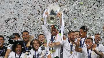 Ba?o de madridismo para Ramos