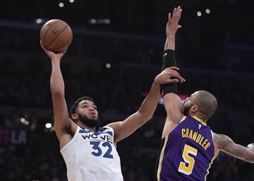 Las mejores imágenes de la victoria de Lakers ante Wolves