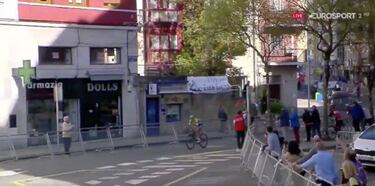 ¡Tremendo! Buchmann perdió el podio al salirse del trazado y la organización le recalificó