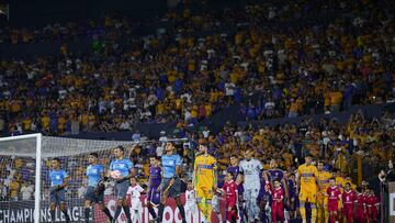 General View during the game Tigres UANL (MEX) vs Orlando City (USA), corresponding to Round of 16 first leg match of the 2022 Scotiabank Concacaf Champions League, at Universitario Stadium, on March 07, 2023.
<br><br>
Vista General durante el partido Tigres UANL (MEX) vs Orlando City (USA), correspondiente al partido de Ida de octavos de final de la Liga de Campeones Scotiabank Concacaf 2022, en el Estadio Universitario, el 07 de Marzo de 2023.