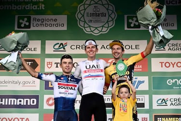 Pogacar triunfa en Lombard¨ªa por tercer a?o consecutivo