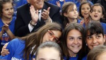 Javier Tebas, en un acto.