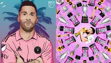 A través de su cuenta de Twitter, la Major League Soccer homenajeó la llegada de Messi a la liga.