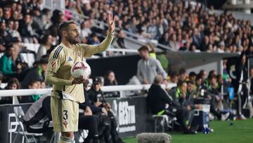 Rober Correa asistió a Gelardo en el gol del Racing de Ferrol al Burgos.