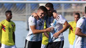 1x1 de Argentina: Álvarez fue decisivo y a Gaich le faltó el gol