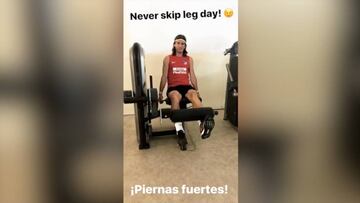 Un día en la vida de Filipe y sus entrenamientos según el Atleti