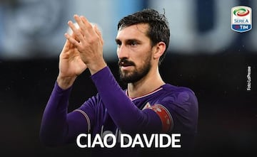 La carrera de Davide Astori en 10 imágenes