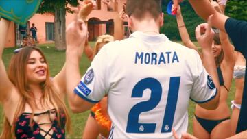 ?S¨ª, s¨ª! ?Es un regalo de boda! El rap m¨¢s sexy de Rayden a Morata