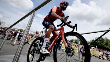 Egan Bernal, ciclista colombiano del Team Ineos Grenadiers