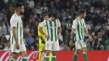 El Betis recibe más goles que en sus últimos descensos
