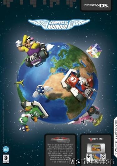 Comienza la campaña publicitaria de Mario Kart DS en Europa