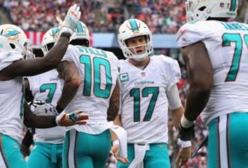 Su gran década de los 70 y le época de Dan Marino le dejaron el 3.85% de la afición en México.