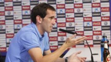 Diego God&iacute;n, durante su comparecencia ante la Prensa.