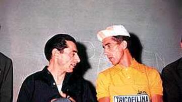 Coppi con Bahamontes.