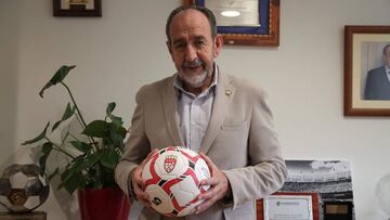 Paco Diez, presidente de la Federación Madrileña de Fútbol e inventor del Fútbol 7.