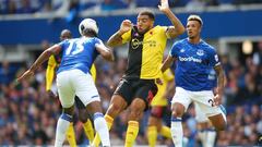 Yerry Mina y su gran partido ante el Watford 