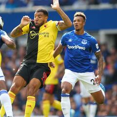Partido correcto de Yerry Mina en la victoria ante Watford