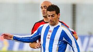 <strong>POLÉMICO.</strong> El penalti que sirvió al Deportivo para empatar fue muy discutido.