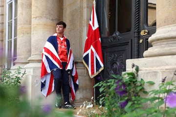 Daley, posando este miércoles en la embajada británica en París.