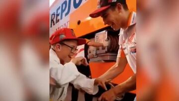 El gesto más bonito de Marc Márquez con este pequeño fan