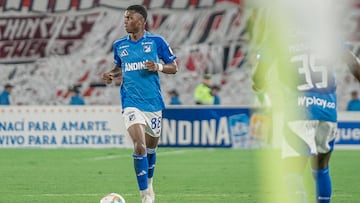 Neiser Villarreal, delantero de Millonarios