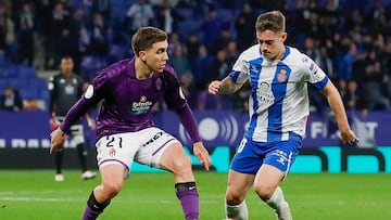 05/12/23 PARTIDO SEGUNDA RONDA COPA DEL REY
ESPANYOL - REAL VALLADOLID
JONI MONTIEL (21) REAL VALLADOLID
POL LOZANO