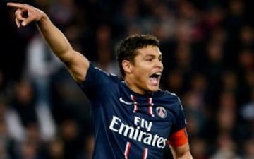 3. Capitán del PSG, tercero en la lista de los sudamericanos. Thiago Silva gana 27.5 millones de euros.